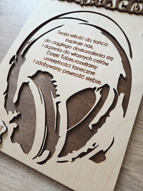 DYPLOM DLA INSTRUKTORA TAŃCA