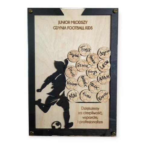 DYPLOM DLA TRENERA PIŁI NOŻNEJ - PREMIUM PIŁKARZ