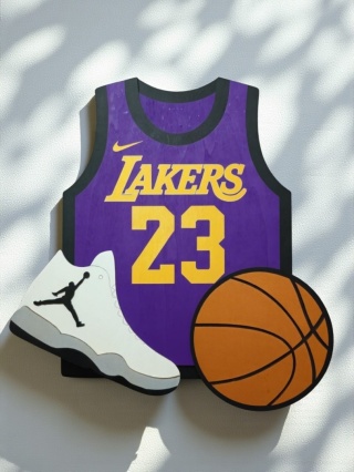 LAMPKA KOSZULKA KOSZYKARZA