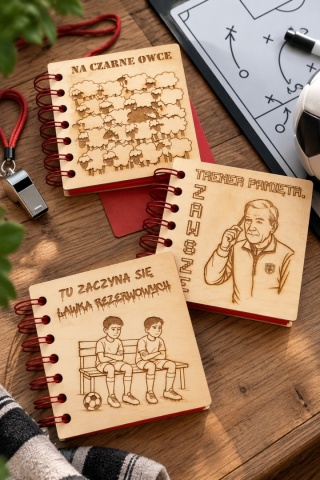 NOTES Z CZERWONYMI KARTKAMI