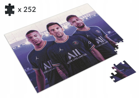 PUZZLE MESSI, NEYMAR, M BAPPE